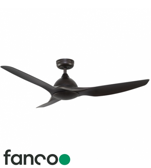 Fanco Horizon 2, 52" DC Ceiling Fan with Smart Remote Control in Bronze